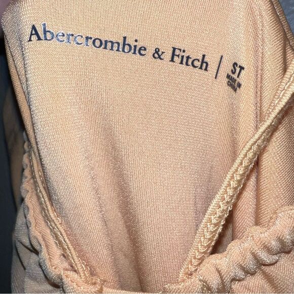 Abercrombie & Fitch Strappy Cutout Stretch Knit Mini Dress Small Tall - Picture 3 of 5